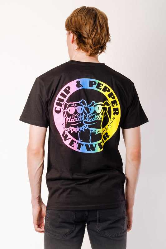 Unisex Lite Brite Tee - BLK