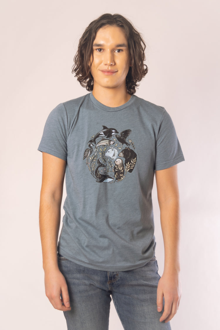 Unisex Nature Circle Tee - SLT