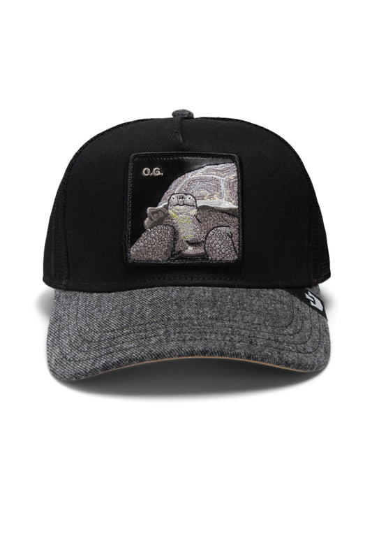 Unisex OG Tortoise Trucker Hat - BLK