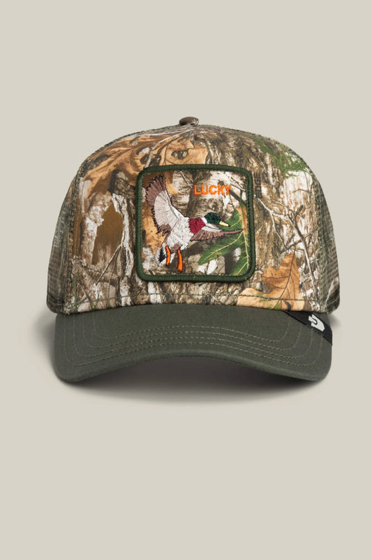 Unisex Realtree Edge Lucky Duck Trucker Hat - CAM
