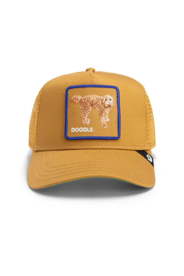 Unisex Shadow Golden Doodle Trucker Hat - AMB