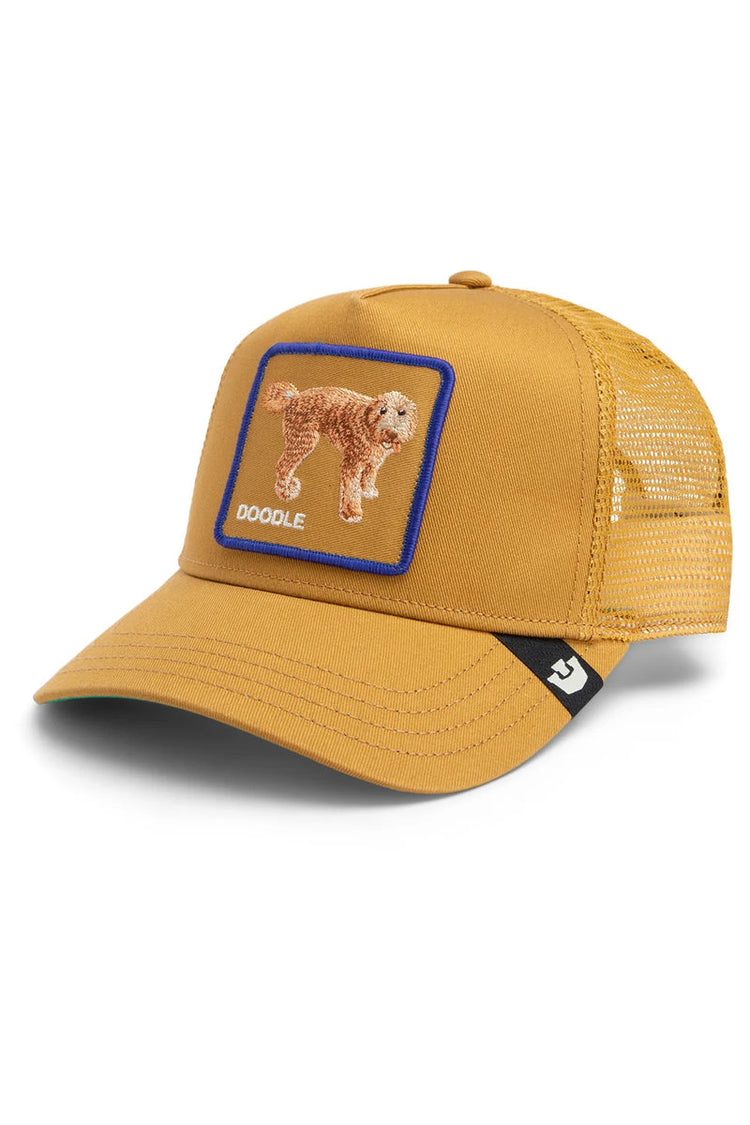 Unisex Shadow Golden Doodle Trucker Hat - AMB