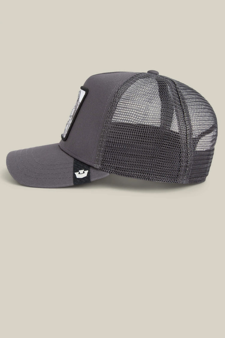 Unisex Silver Foxxx Trucker Hat - OIL