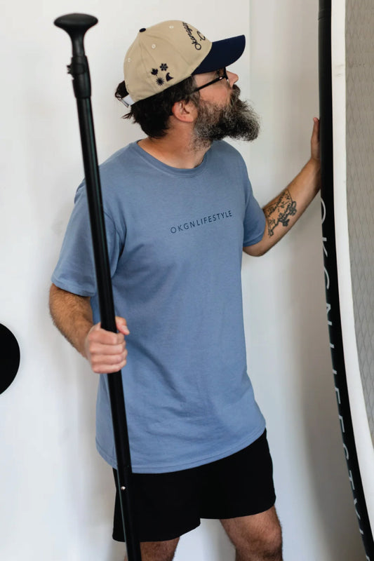 Unisex Steel OKGN Lifestyle Tee - STE