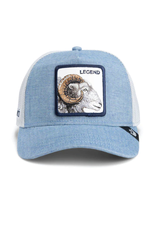 Unisex Suited Legend Trucker Hat - BLU