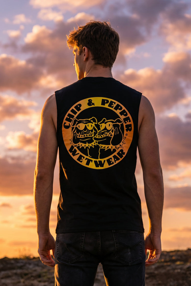 Unisex Sunblaze Tank - BLK