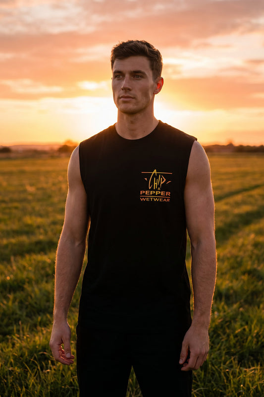 Unisex Sunblaze Tank - BLK