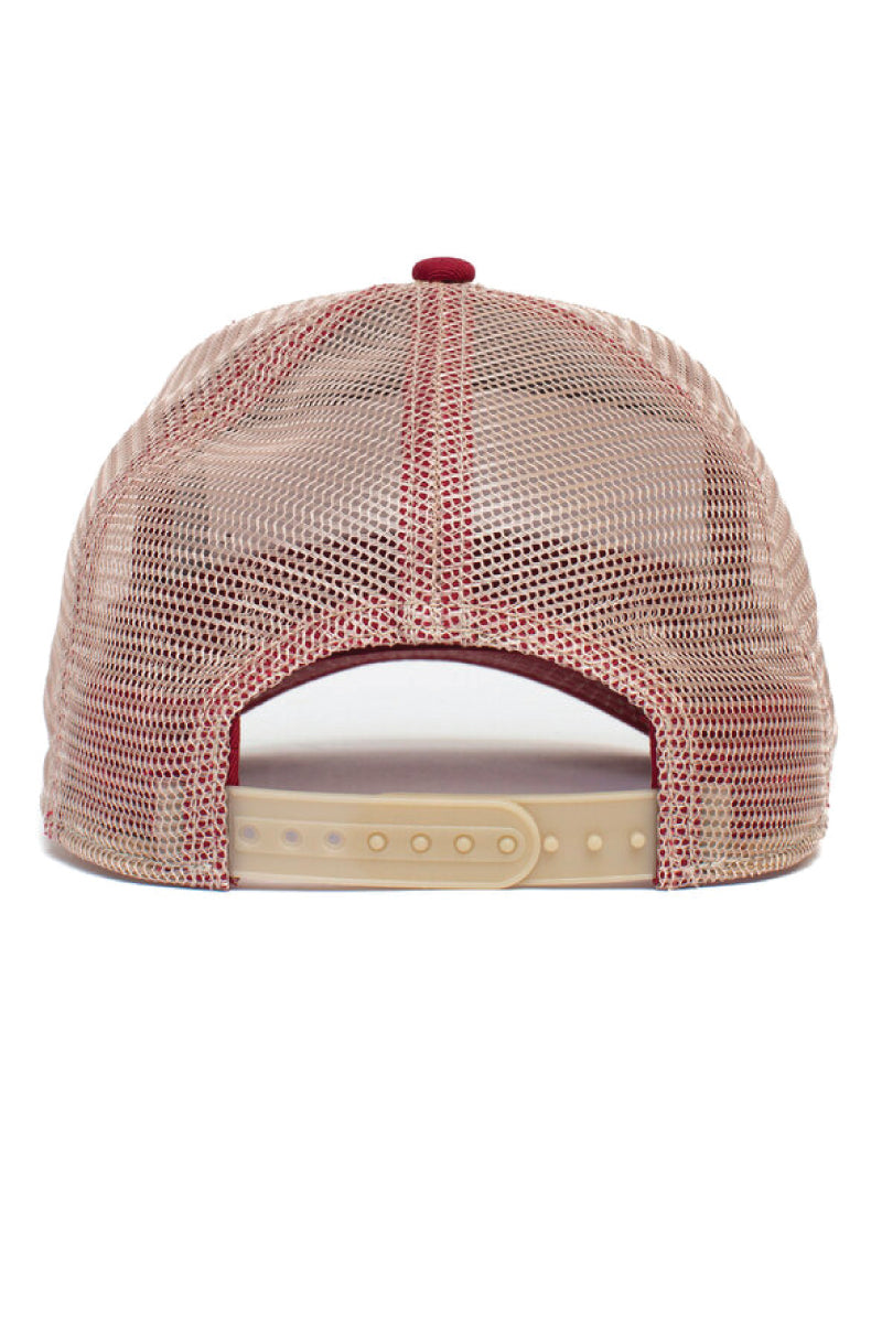 Unisex The Goat Trucker Hat - RED