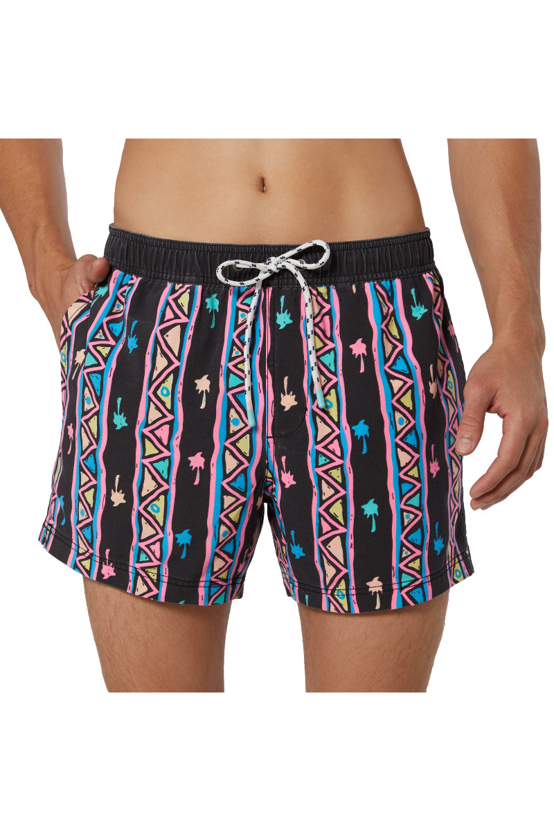 Upwards Palm Swim Shorts - BLK