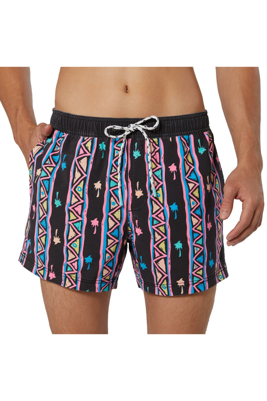 Upwards Palm Swim Shorts - BLK
