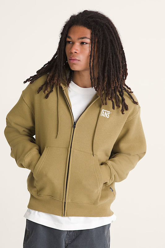 Stretch Logo Full Zip Hoodie - OVB