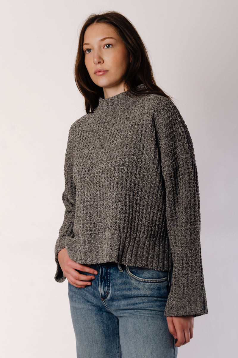Waffle Oversize Sweater - CHR