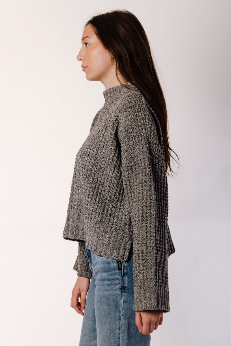 Waffle Oversize Sweater - CHR