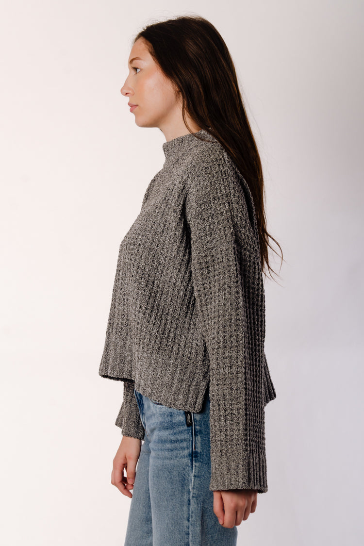 Waffle Oversize Sweater - CHR