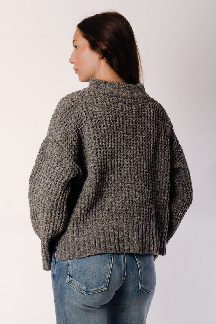 Waffle Oversize Sweater - CHR