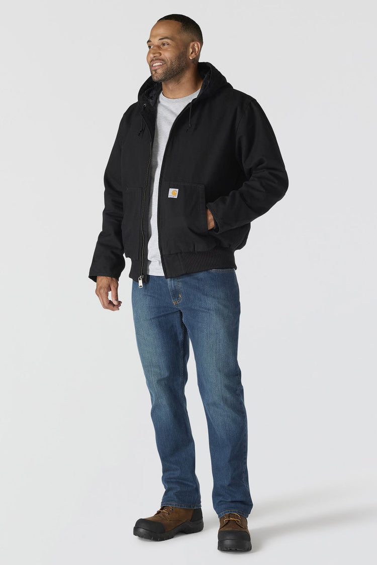 Washed Duck Active Jacket - BLK