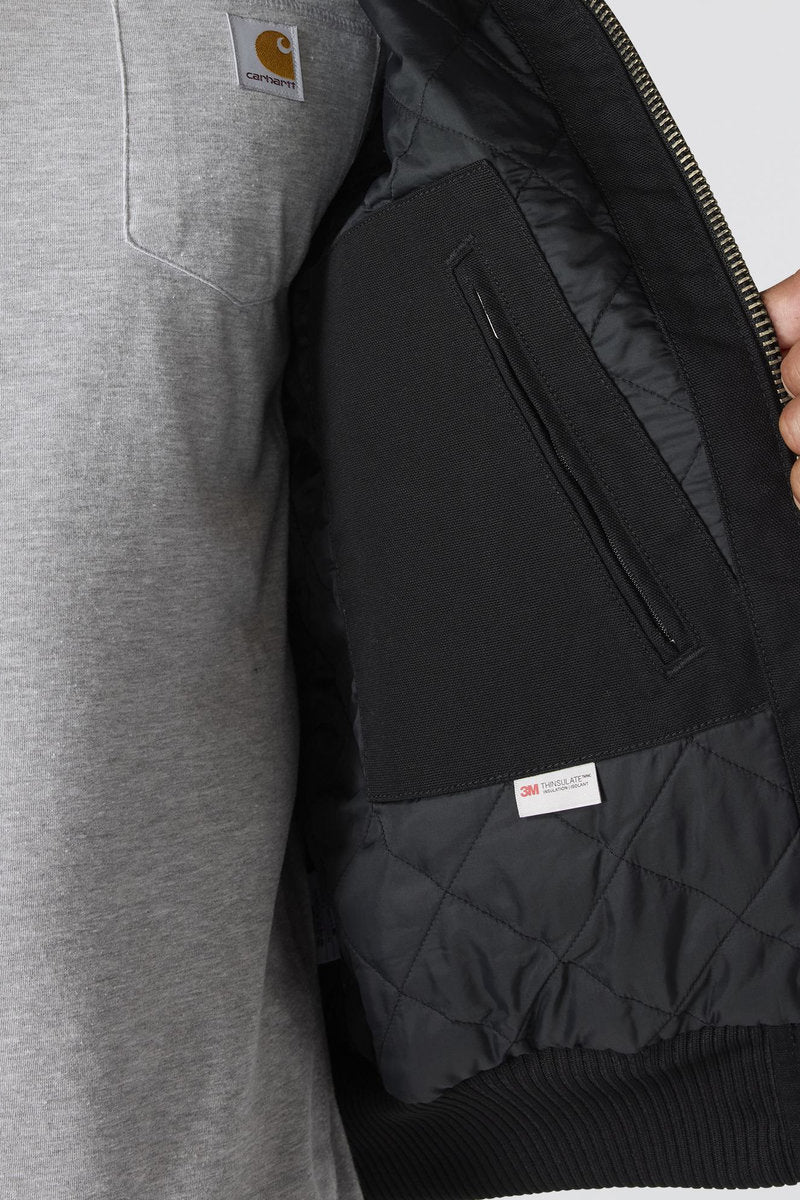 Washed Duck Active Jacket - BLK