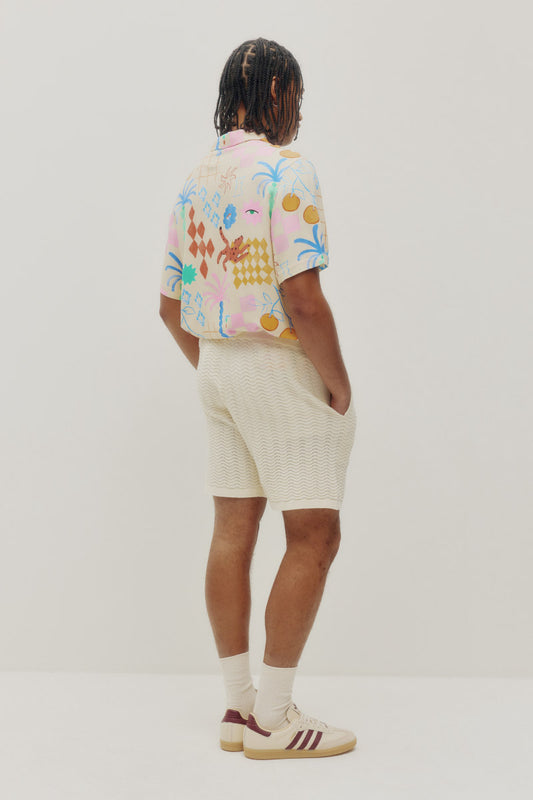 Wave Knit Short - SAN