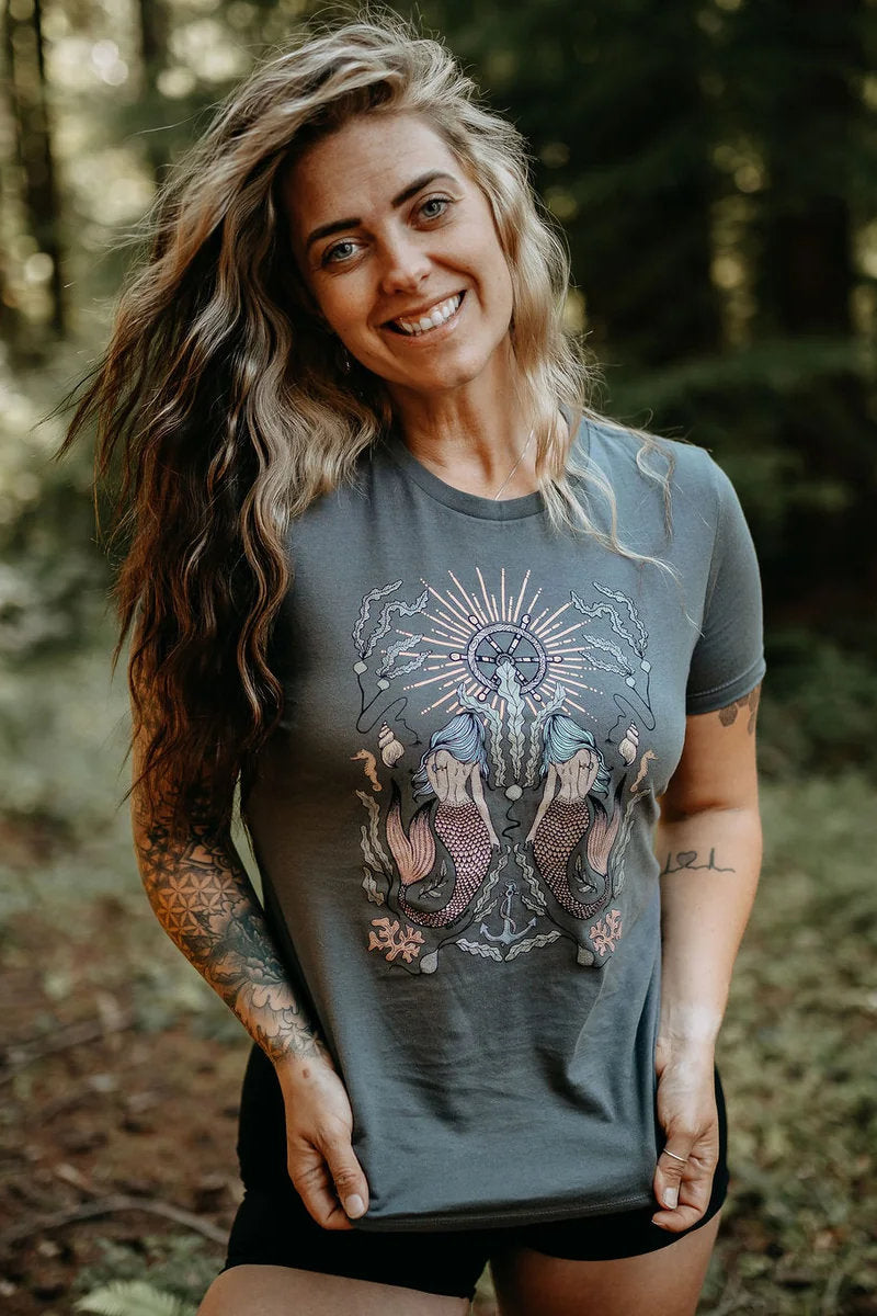 Double Mermaids Tee - ASP