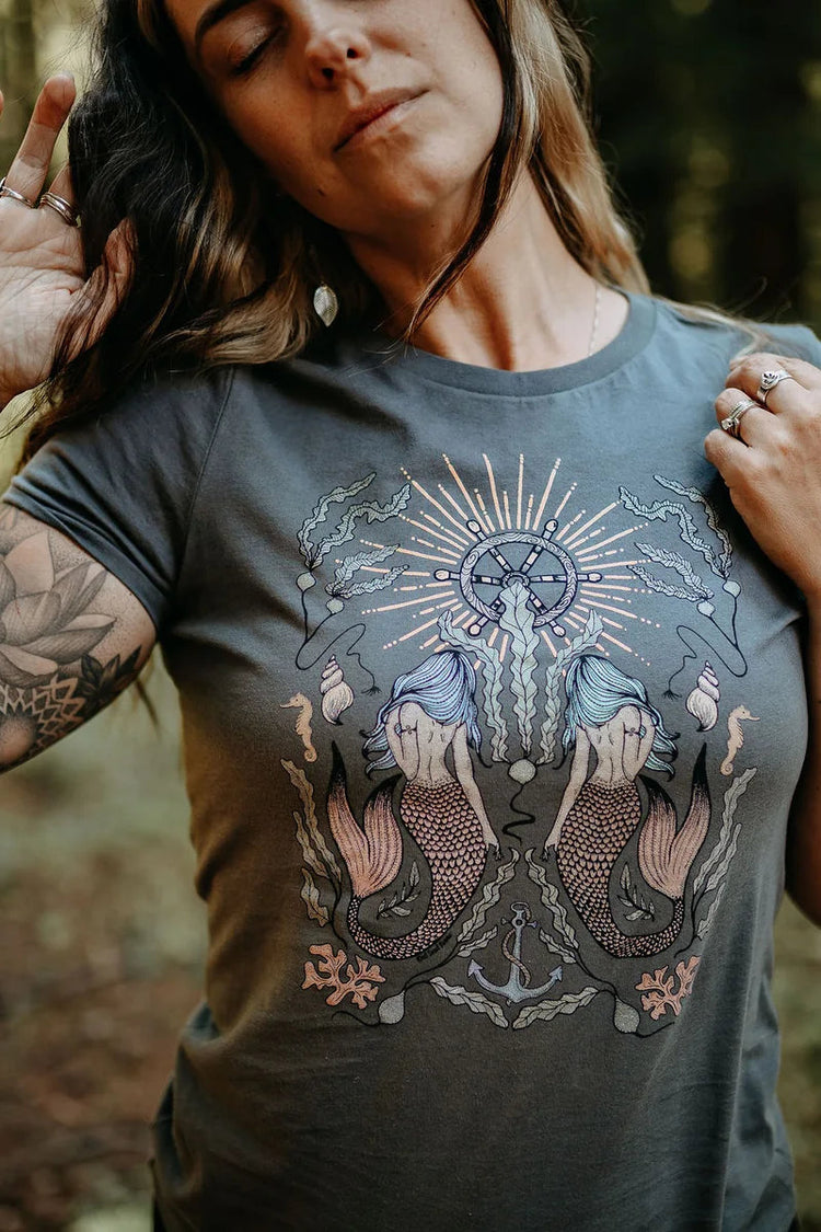 Double Mermaids Tee - ASP