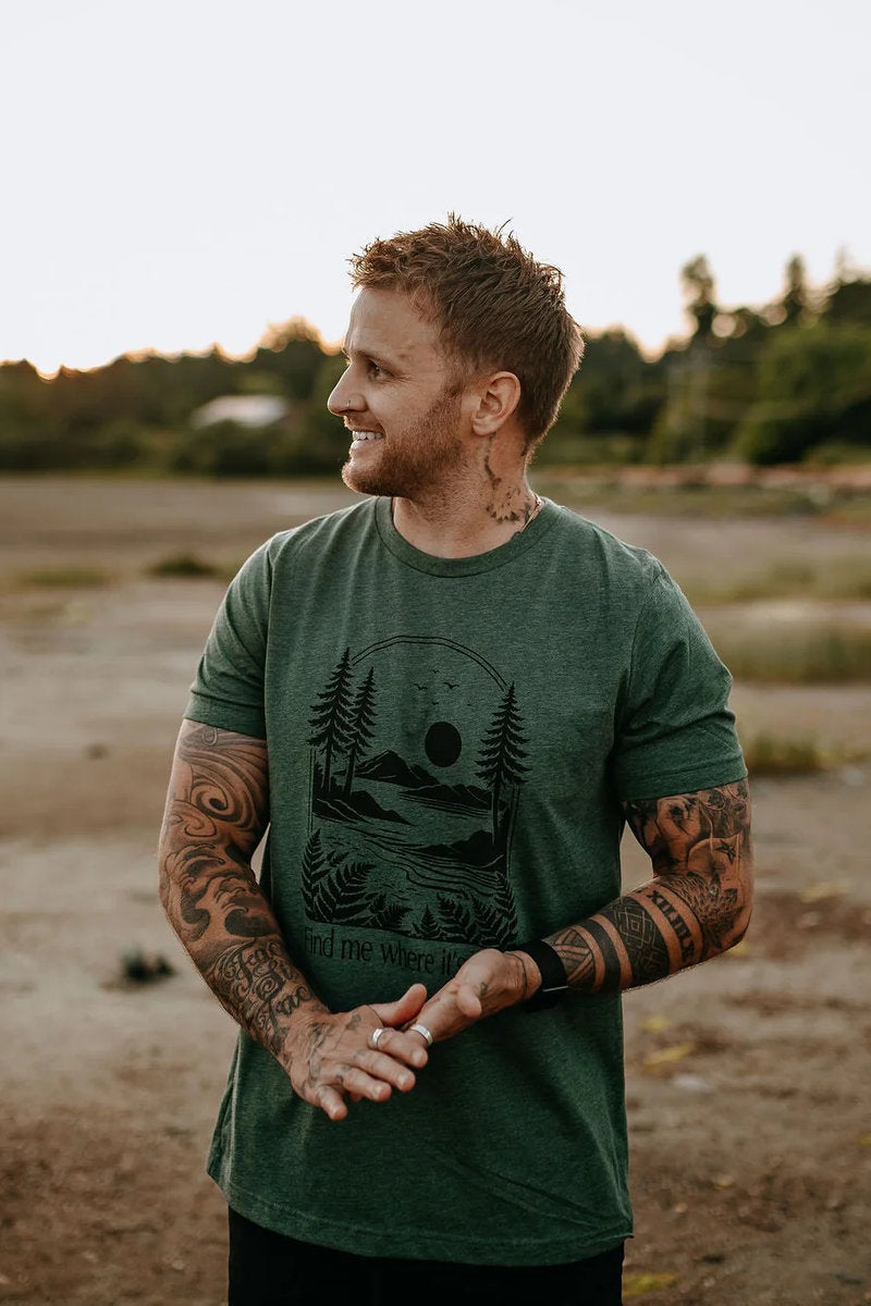 Find Me Where It's Quiet Tee - FOR