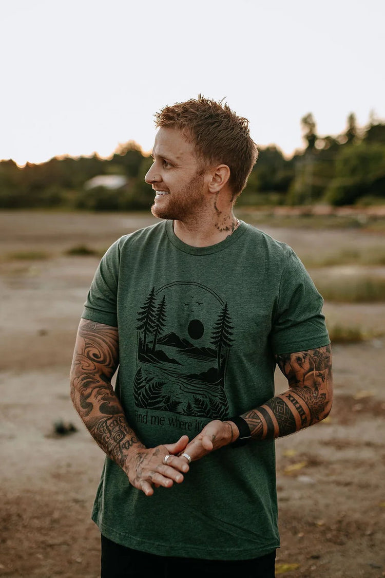 Find Me Where It's Quiet Tee - FOR