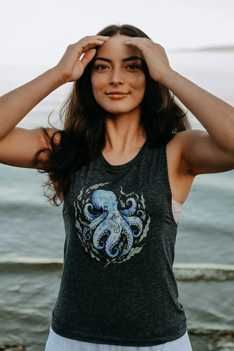 Tattoo Octopus Tank - CHR
