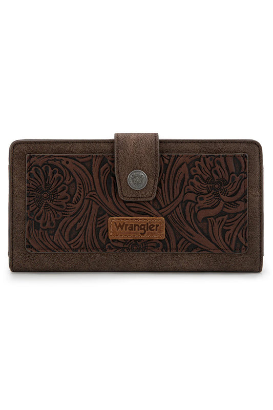 Western Floral Wallet - COF
