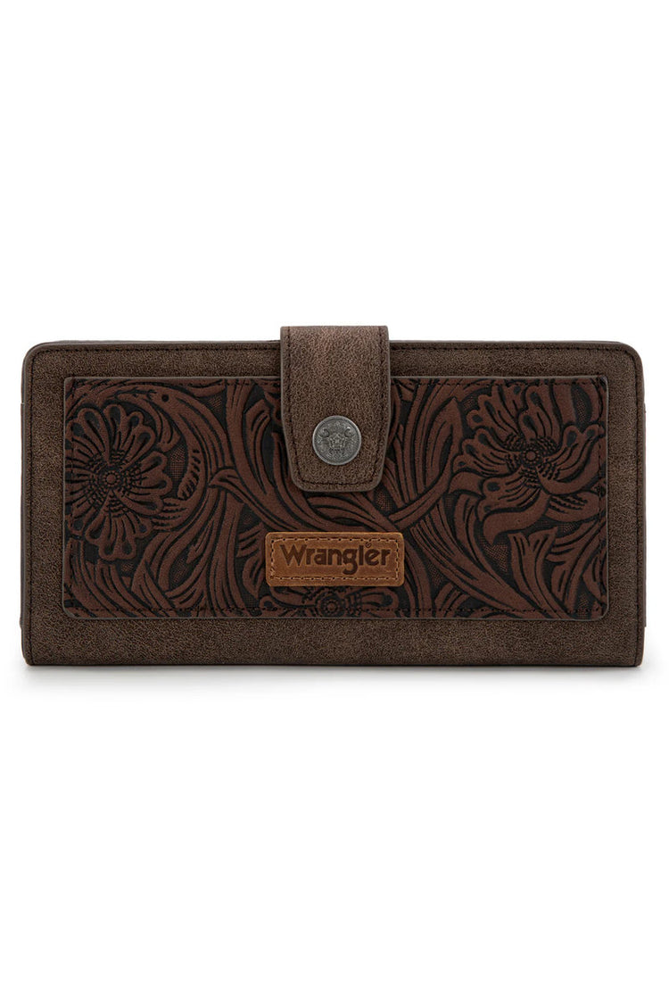 Western Floral Wallet - COF