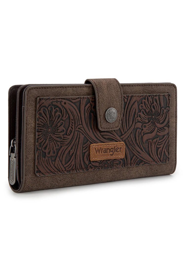 Western Floral Wallet - COF