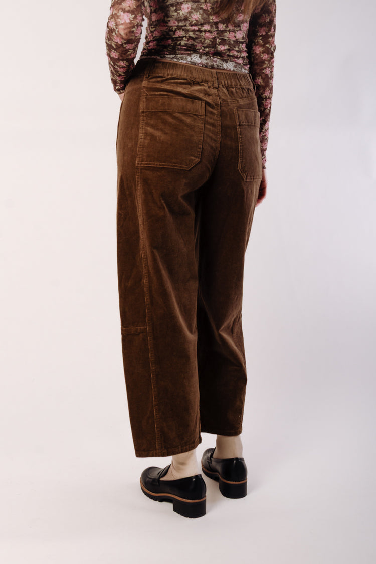 Wide Leg Corduroy Pants - MOC