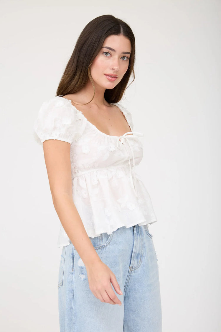 Winnie Embroidered Floral Blouse - OFW