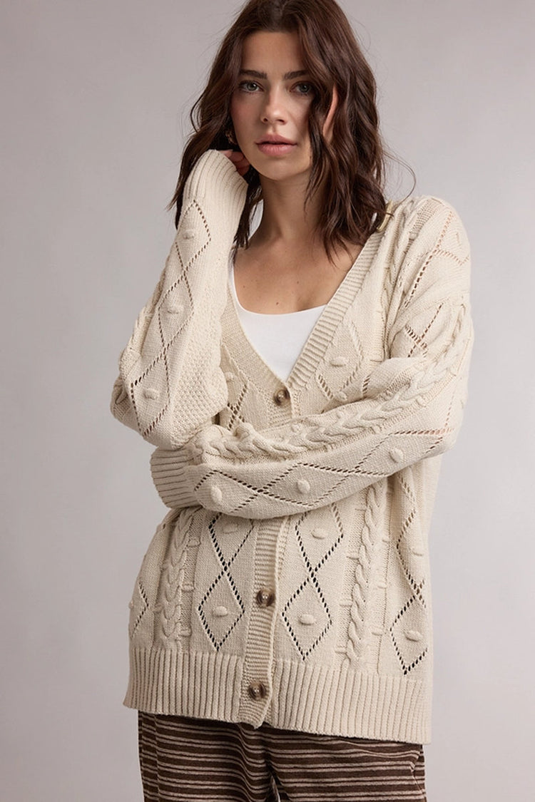 Cable Cardigan - TAU