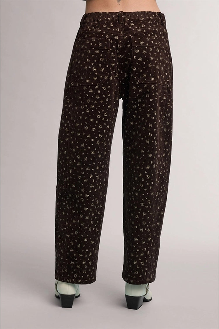 Floral Barrel Pant - CHS