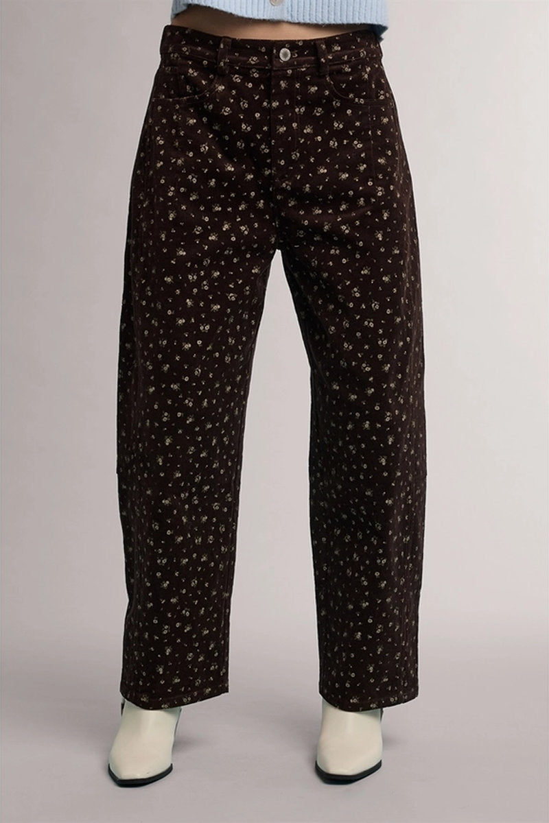 Floral Barrel Pant - CHS
