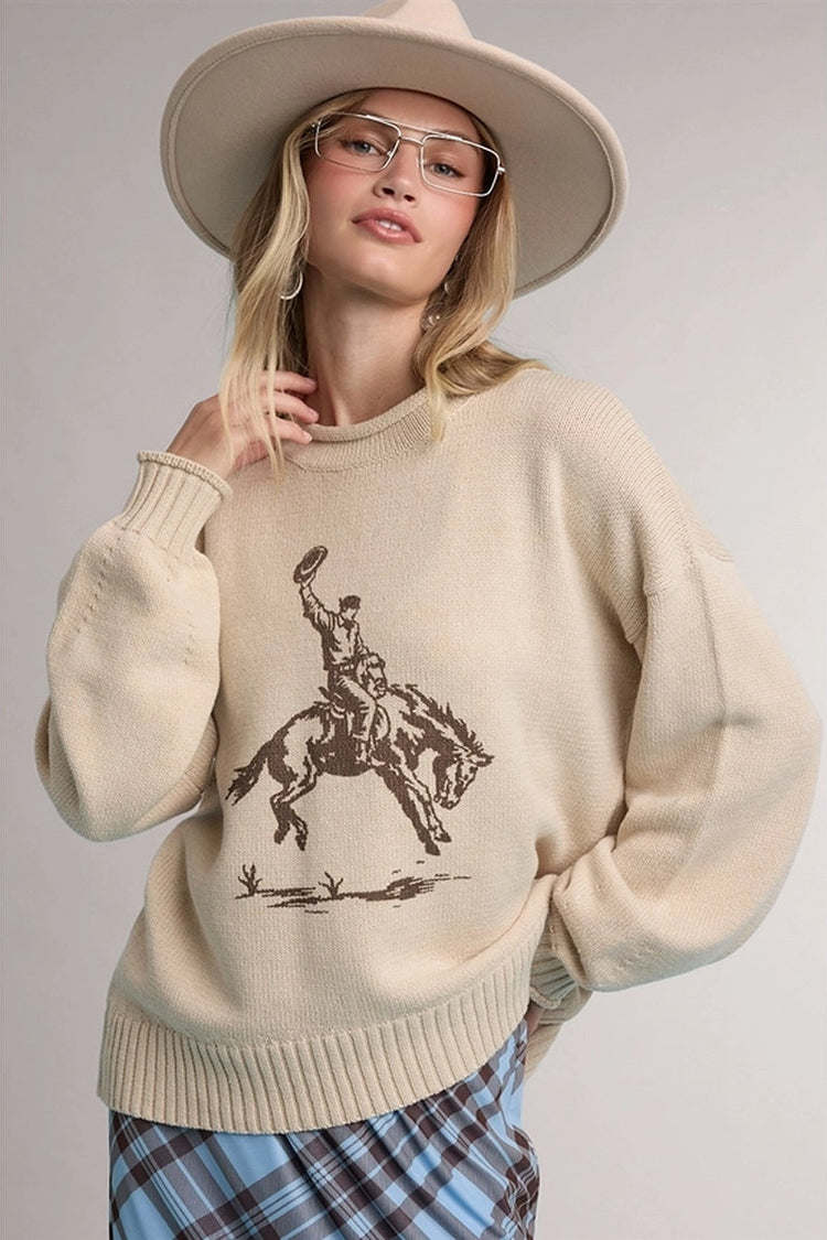 Rodeo Cowboy Sweater - TAU