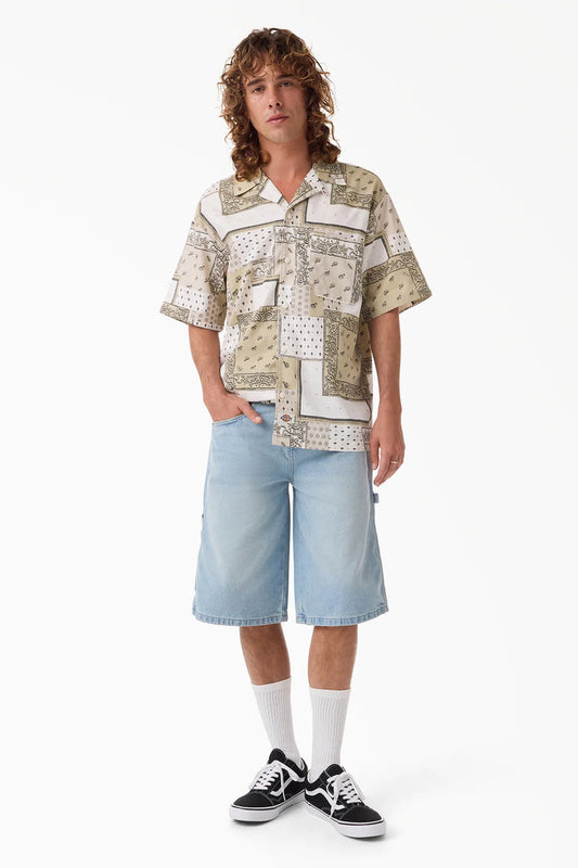 Worn In Relaxed Carpenter Denim Shorts 13" - J77