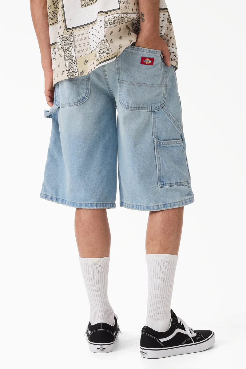 Worn In Relaxed Carpenter Denim Shorts 13" - J77