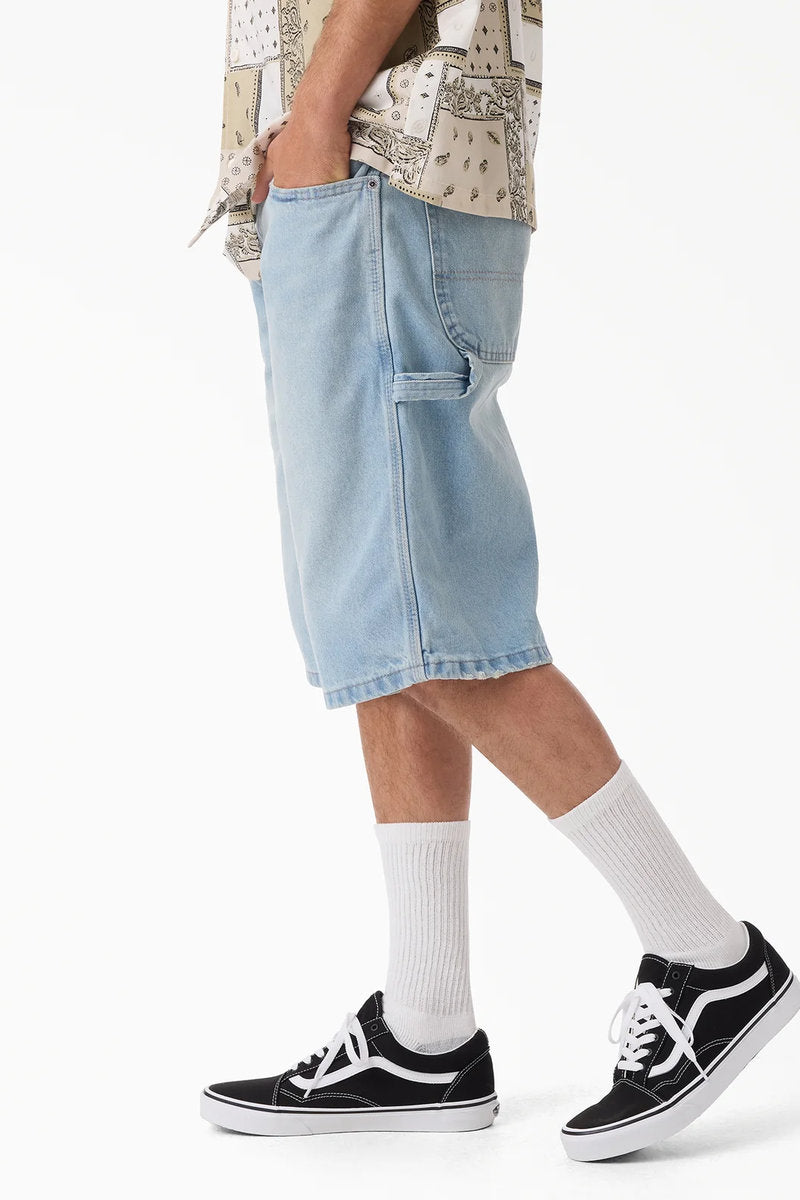Worn In Relaxed Carpenter Denim Shorts 13" - J77