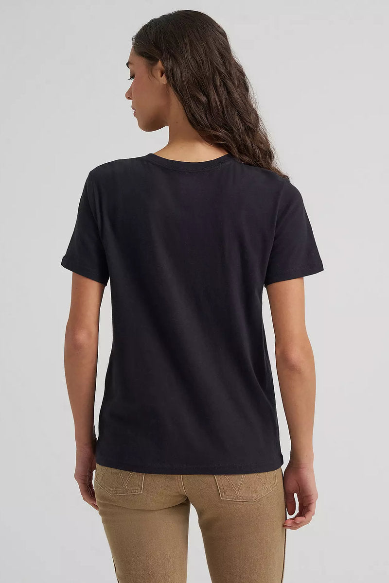 Fearless Cowgirl Tee - BLK