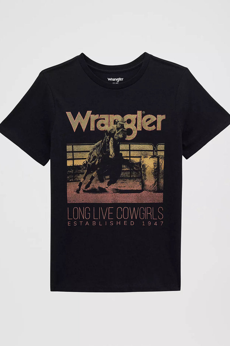 Fearless Cowgirl Tee - BLK