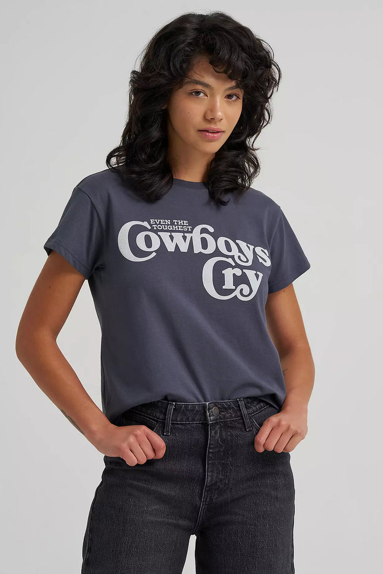 Cowboys Cry Graphic Tee - OMB