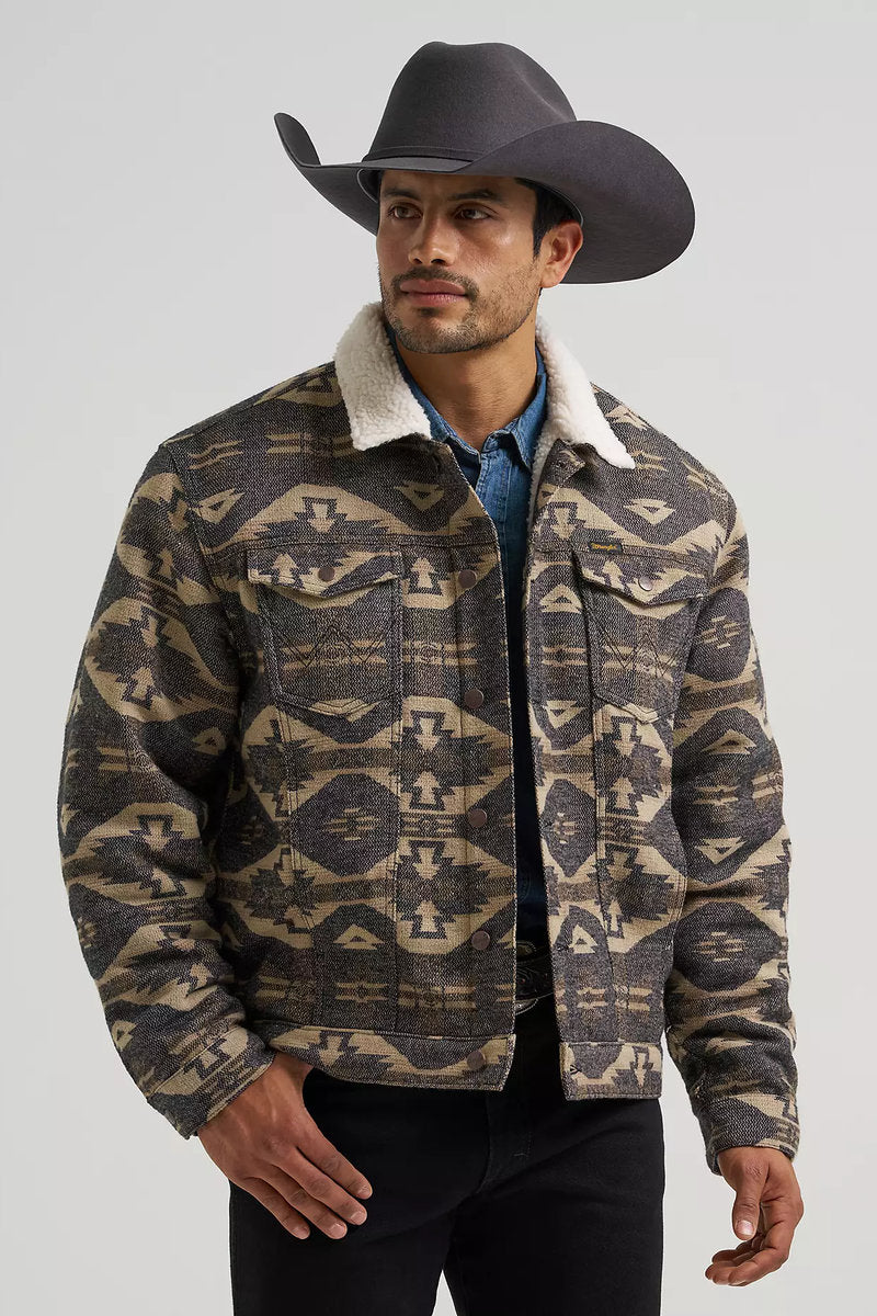 Jacquard Sherpa Jacket - ELM