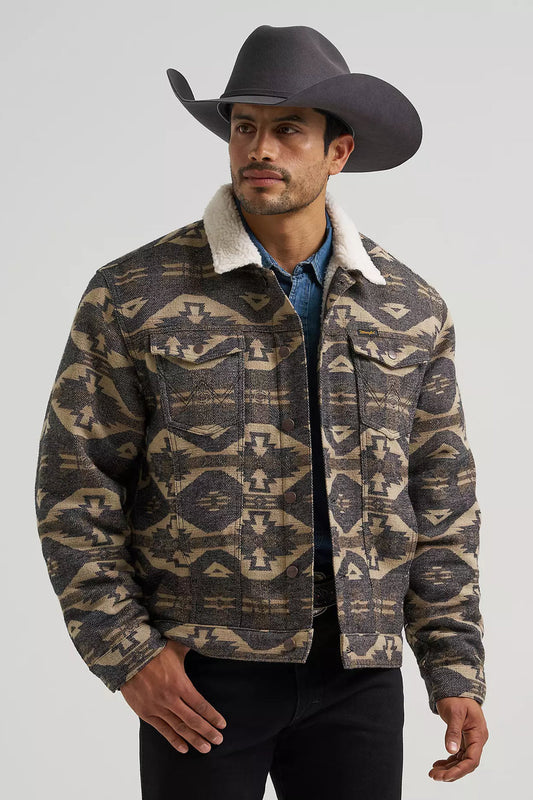 Jacquard Sherpa Jacket - ELM
