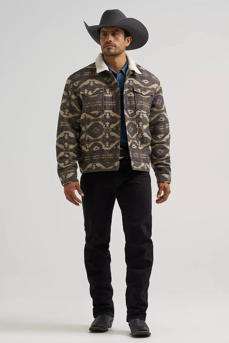 Jacquard Sherpa Jacket - ELM