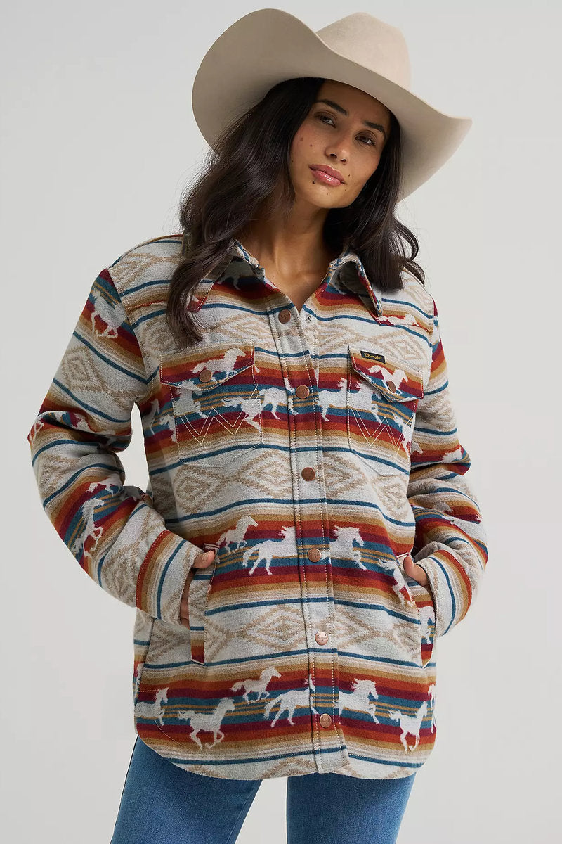 Run The Ranch Jacquard Jacket - TAN