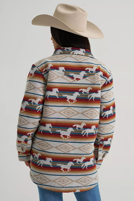 Run The Ranch Jacquard Jacket - TAN
