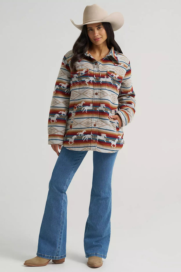 Run The Ranch Jacquard Jacket - TAN