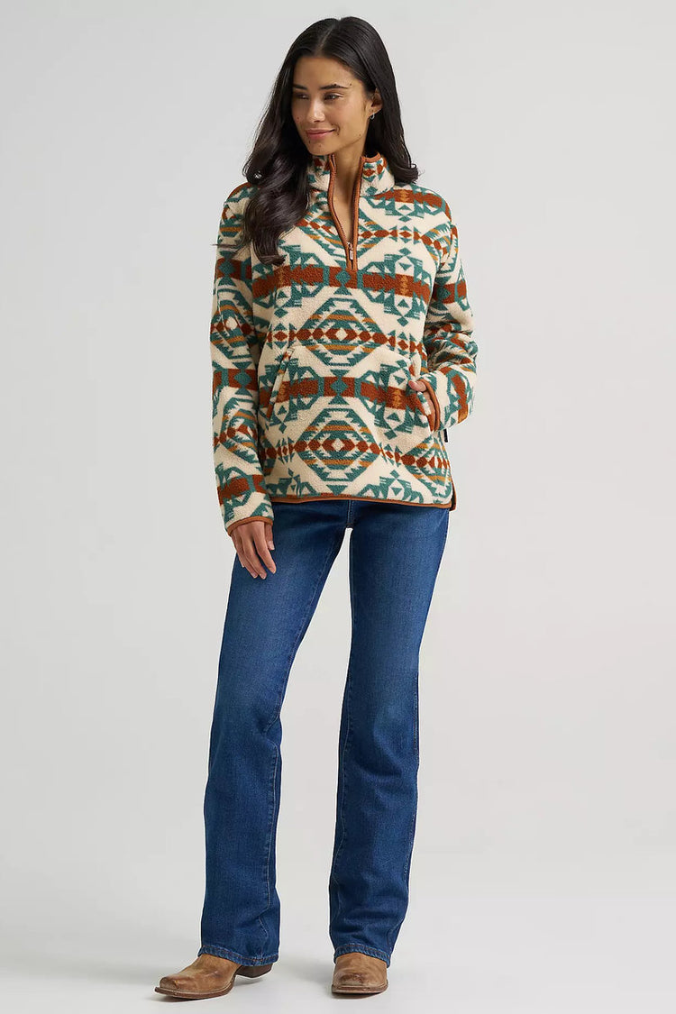 Sherpa Zip Pullover - TUR