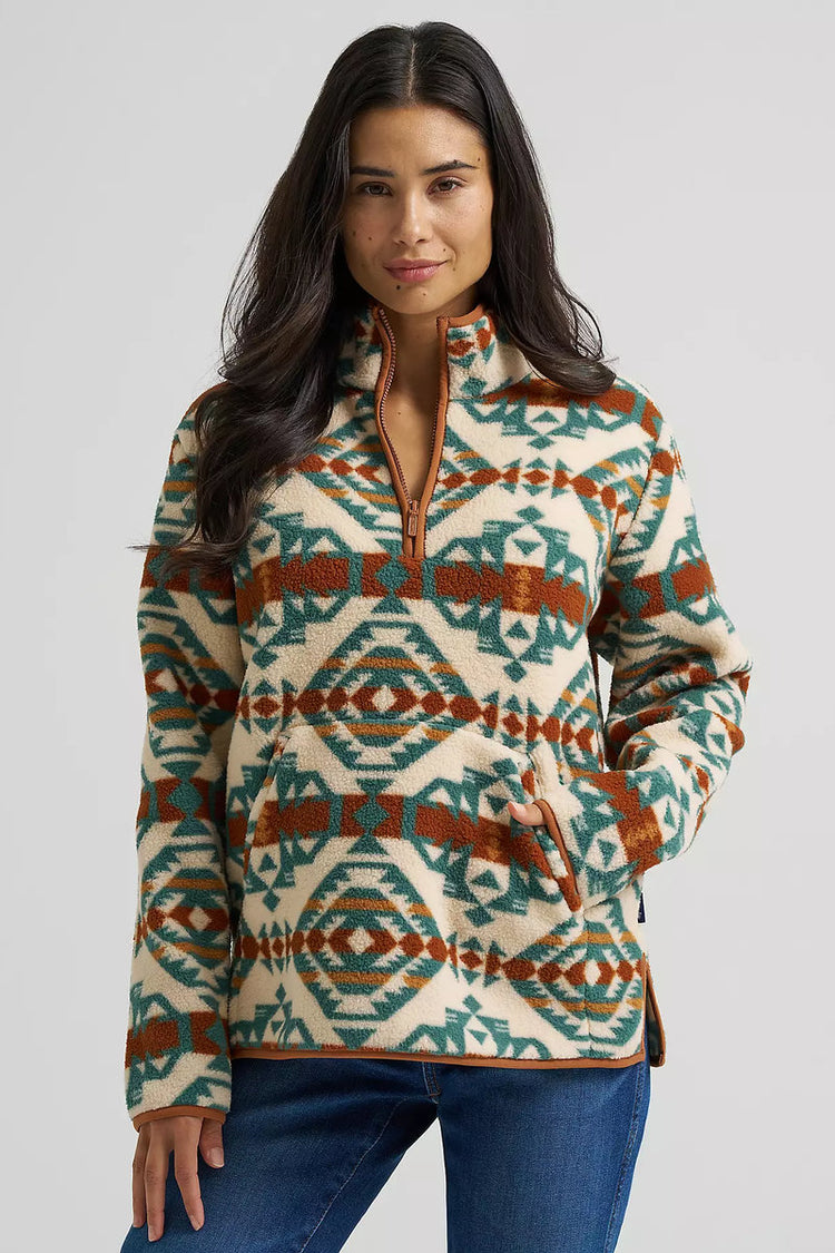 Sherpa Zip Pullover - TUR